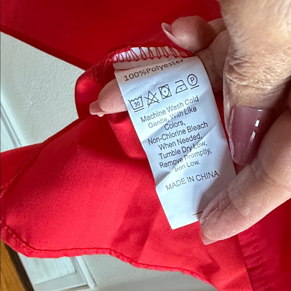 Sunday Up Red Ruffled Dress - Picture 3 of 3